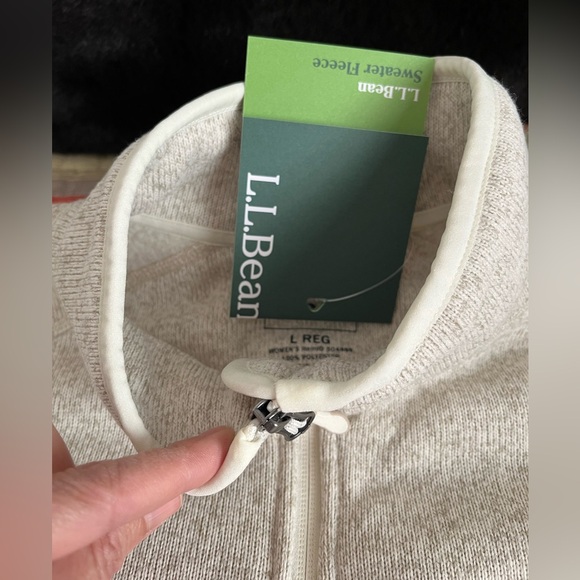 NWT L.L. Bean Sweater Jacket - Picture 4 of 10